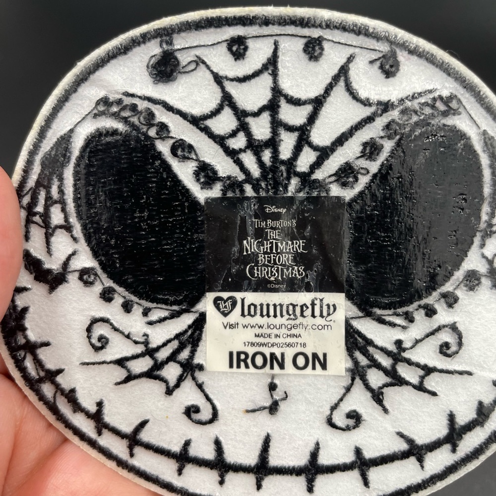 Loungefly The Nightmare Before Christmas Sugar Skull Jack Patch - Picture 2 of 5